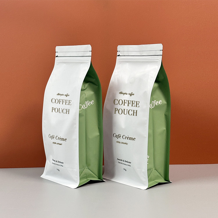 250 г 500 г 1 кг индивидуальные печатные пустые кофейные мешочки с плоским дном пакеты для упаковки кофейных зерен с клапаном