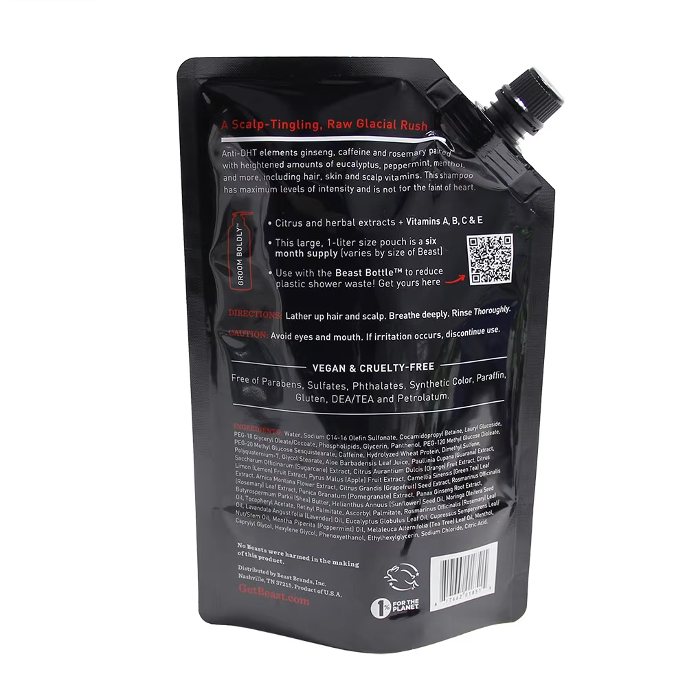 Пластиковый пакет для жидкости с носиком, 150 г, с индивидуальной глубокой печатью, для надежной упаковки сока.