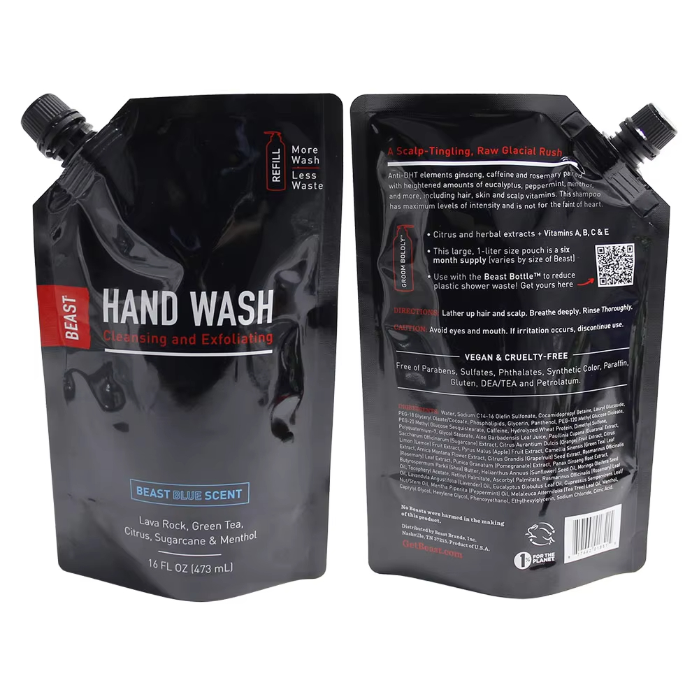 Пластиковый пакет для жидкости с носиком, 150 г, с индивидуальной глубокой печатью, для надежной упаковки сока.