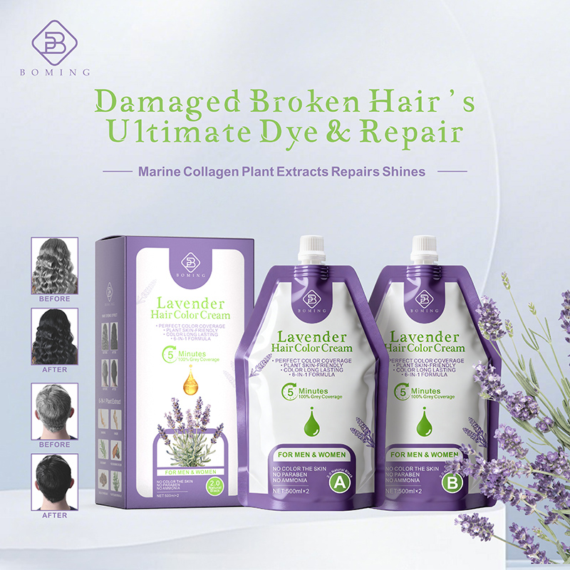 Двухкомпонентная краска для волос 2