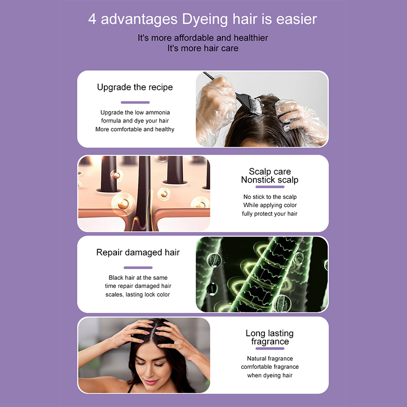 Двухкомпонентная краска для волос 2