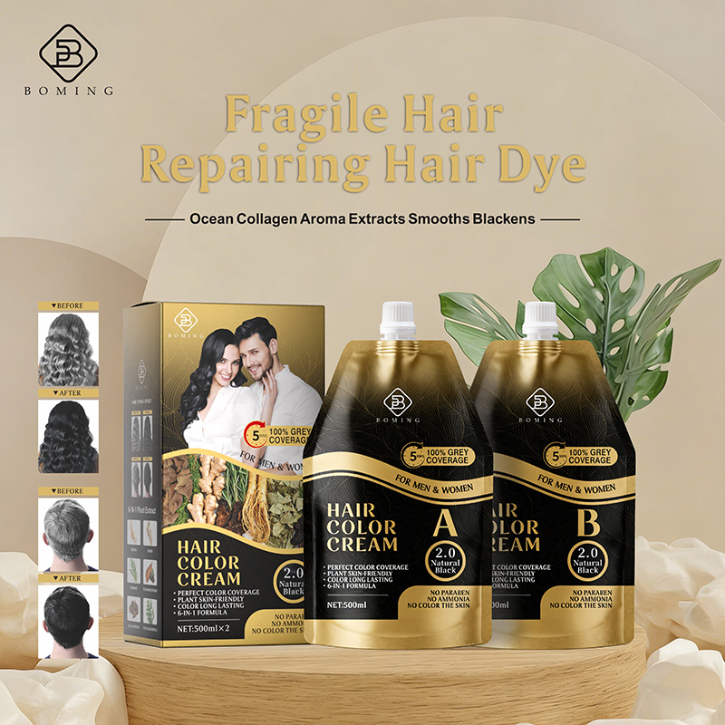 Двухкомпонентная краска для волос