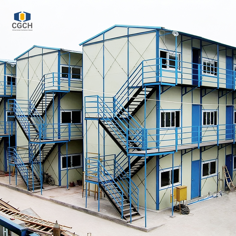 Система строительства контейнерных домов CGCH K. Крупномасштабное проектное назначение. Неограниченное модульное расширение. Сертификация конструкций военного уровня. Быстрое развертывание в течение 72 часов