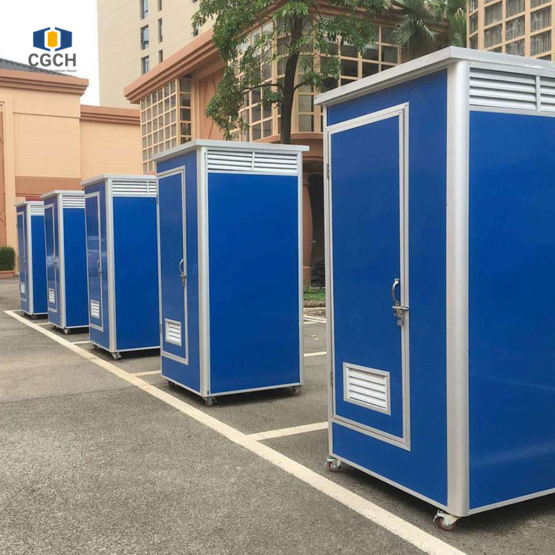 Быстросборный переносной туалет CGCH | Быстрая сборка за 30 минут силами двух человек, умная система крепления Snap-on