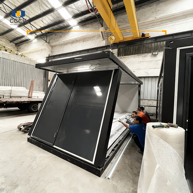 CGCH Z-Fold Arctic Box не деформируется при урагане 12 категории. Двухслойная аэрогелевая изоляция. Быстрое развертывание за 1 час.