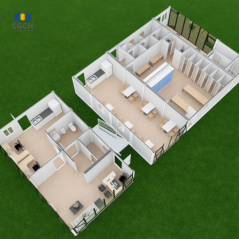 Водосточная система быстросборных контейнеров | Внутренний дренаж и утепление
