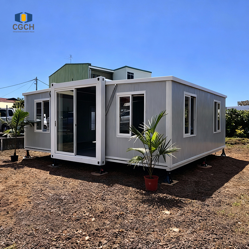 30-футовый роскошный мобильный крошечный дом, расширяемый контейнерный дом