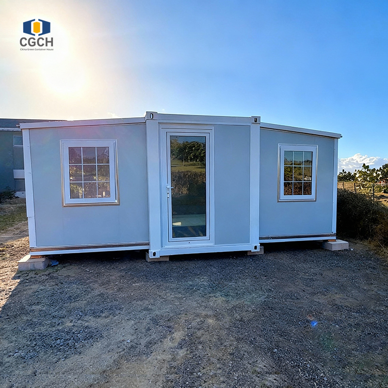 30-футовый роскошный мобильный крошечный дом, расширяемый контейнерный дом