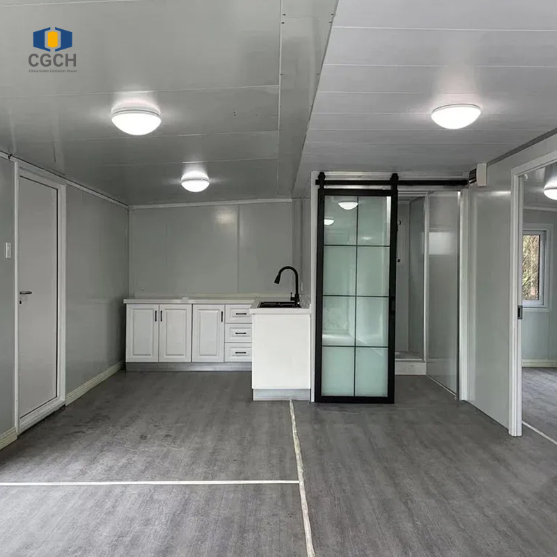 30-футовый роскошный мобильный крошечный дом, расширяемый контейнерный дом