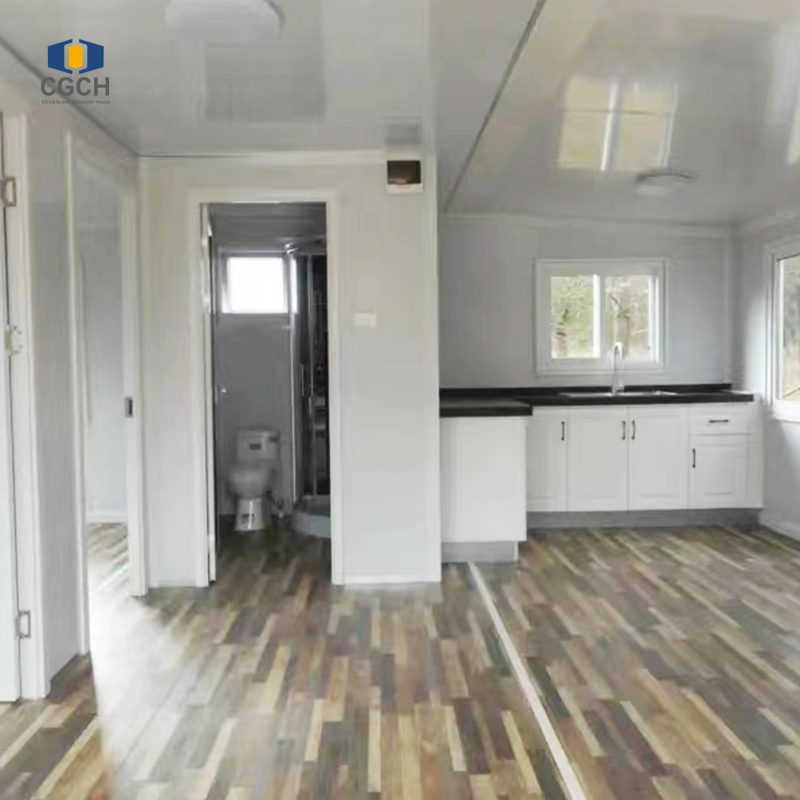 30-футовый роскошный мобильный крошечный дом, расширяемый контейнерный дом