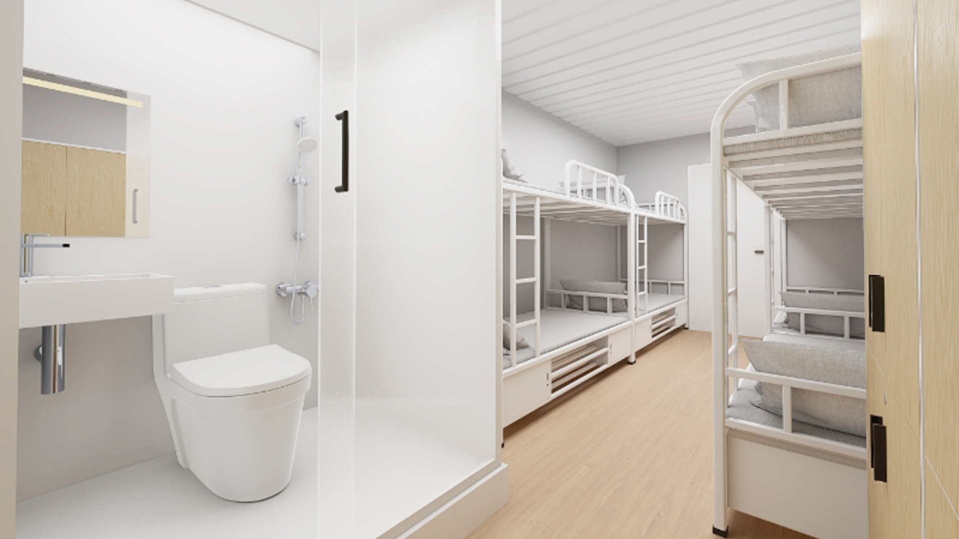 Энергетические и промышленные лагеря, студенческие общежития, гостиницы, офисы, контейнерные укрытия.