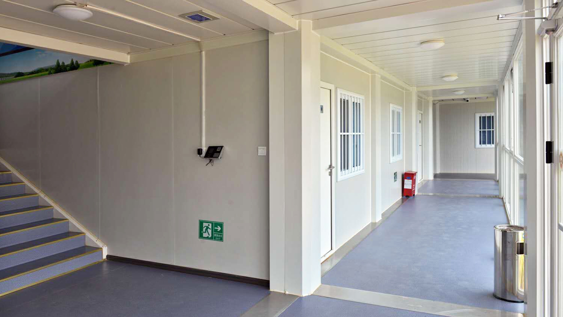 модульные дома-Внутренняя структура здания