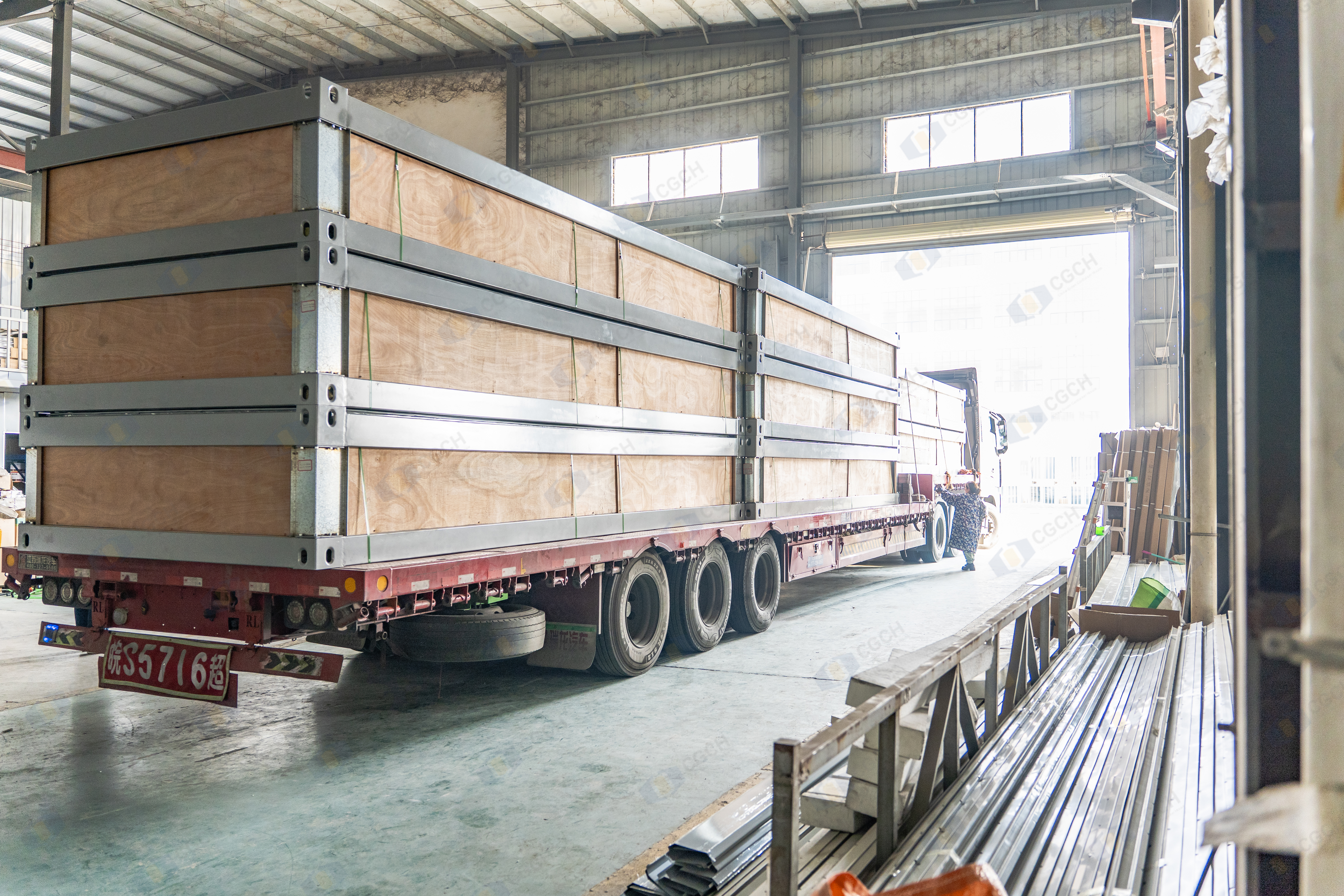 модульные дома-Логистика