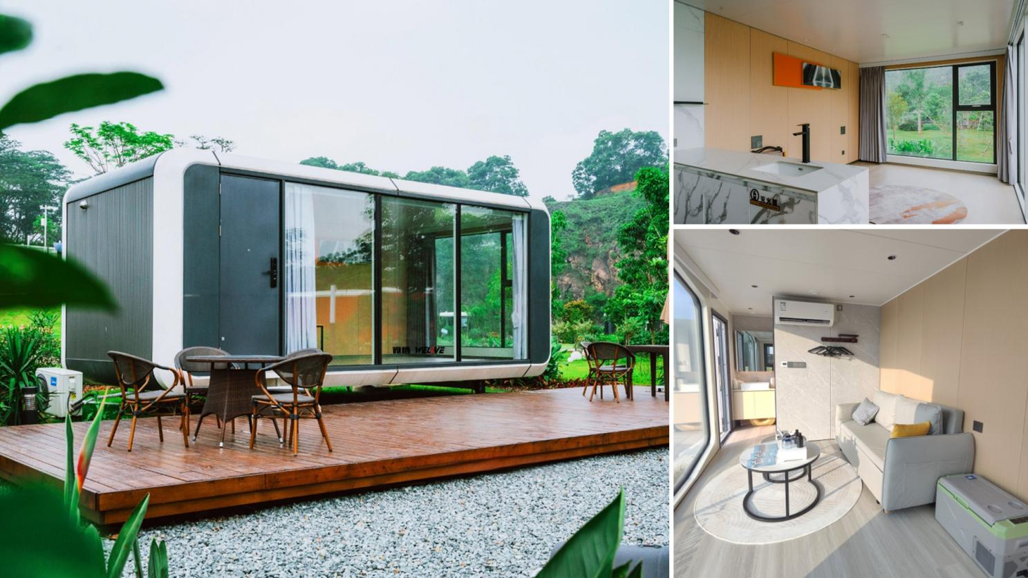 модульные дома-капсульный дом