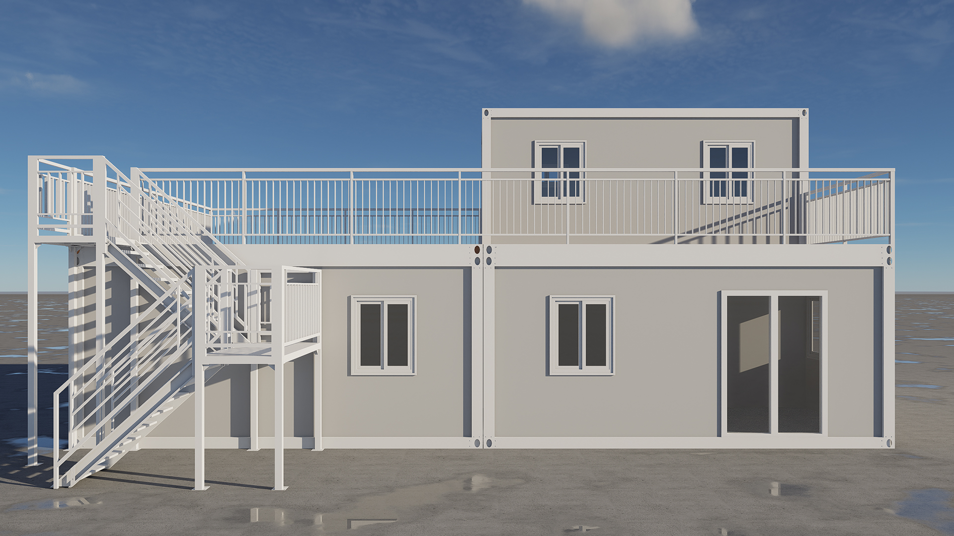 Складные и разборные решения — максимальная мобильность
➥Складной контейнерный дом
•Транспортный объем уменьшается в 3 раза
•Развертывание на месте: 10 минут
•Применение: вахтовые поселки, МЧС, туризм