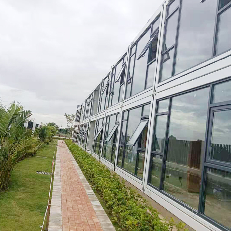 Сейсмостойкость 8+, огнестойкость A | Постоянный сборный кампус, соответствующий стандартам безопасности