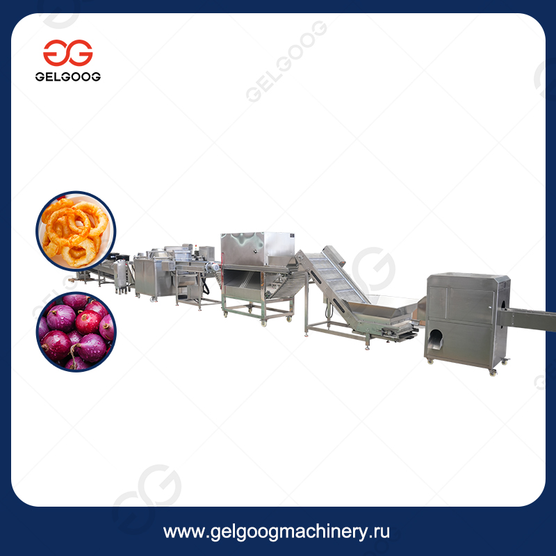 Линия по производству хрустящих луковых колец