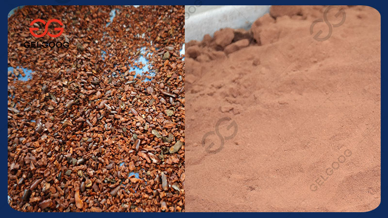 Машина для переработки какао-бобов — полностью автоматическая