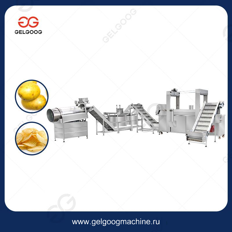 Автоматическая линия по производству картофельных чипсов с высоким качеством