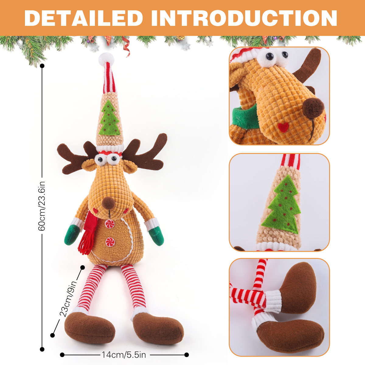 Серия 20 “сидячий олень с длинными ногами”