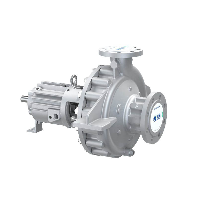 Насос для нефтехимического процесса KZE – с поддержкой