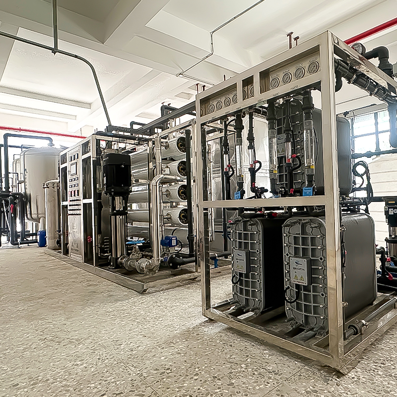 Одноступенчатое оборудование для чистой воды с обратным осмосом