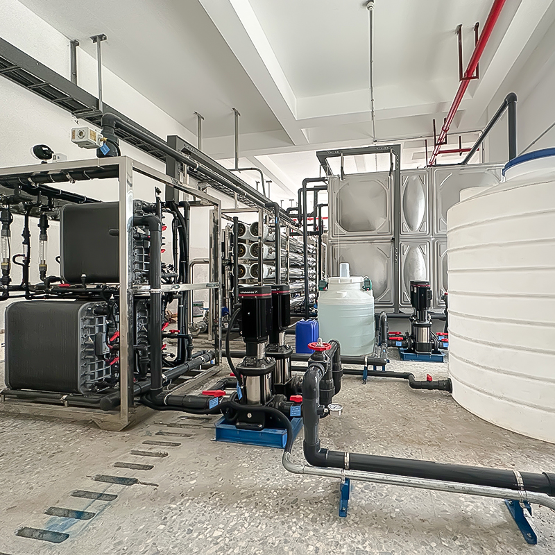 Одноступенчатое оборудование для чистой воды с обратным осмосом