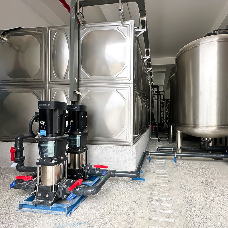 Одноступенчатое оборудование для чистой воды с обратным осмосом