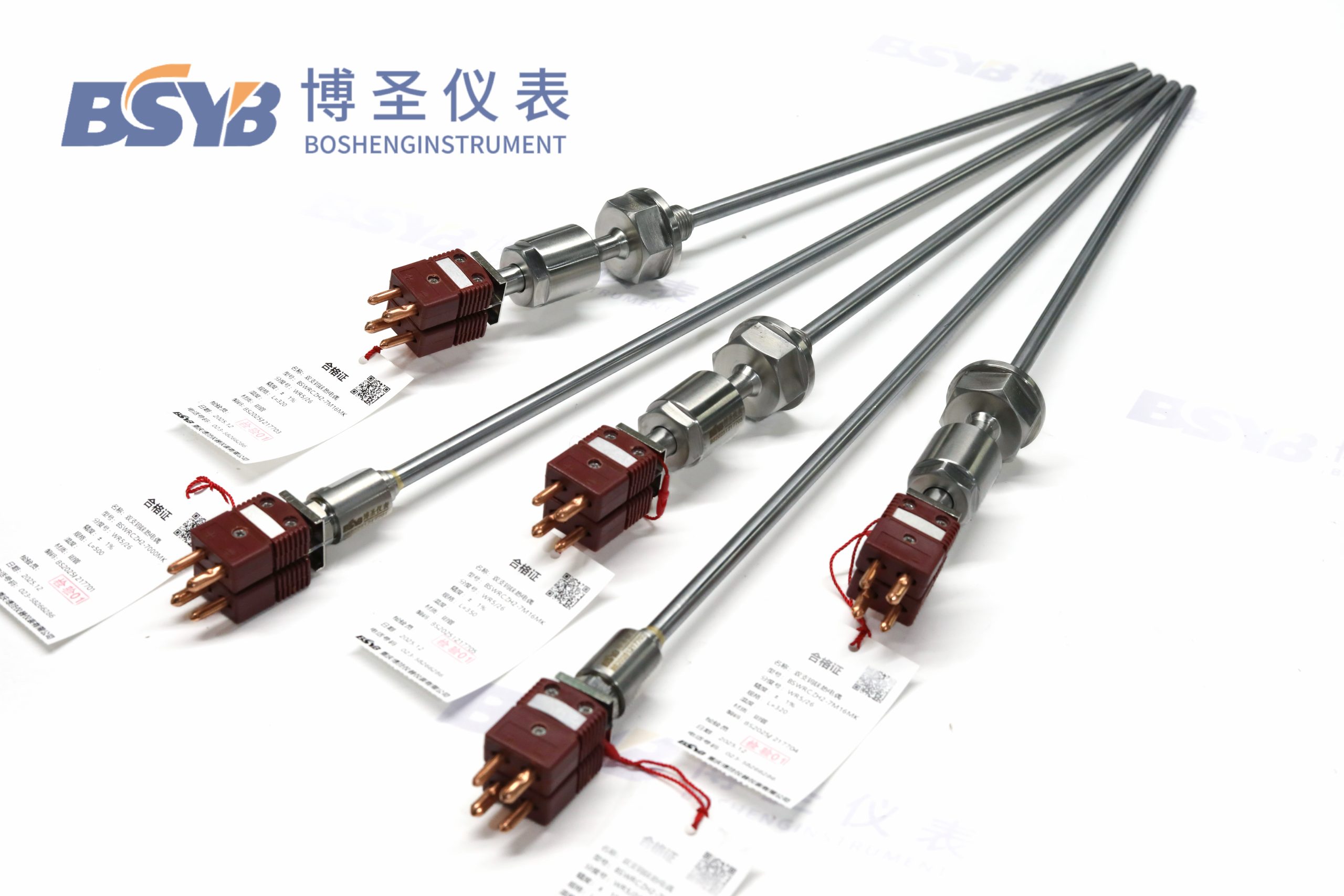 Вольфрам-рениевая термопара переменного диаметра для высоких температур