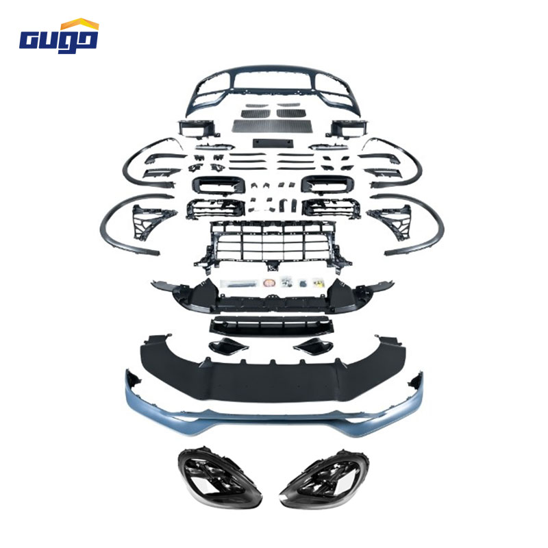 Bodykit for 15-17 Cayenne 958.2 old to new 9Y0.1 SD double bar light + TKT