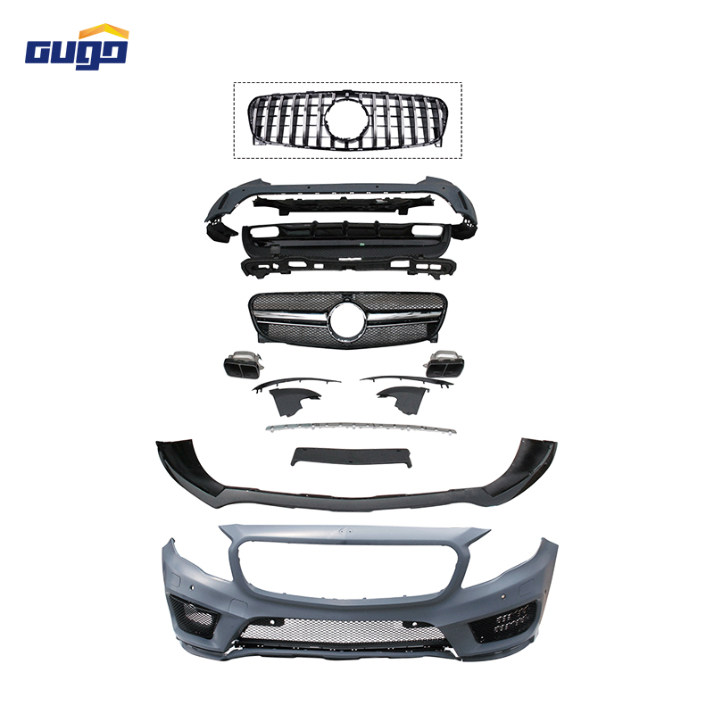BODYKIT FOR 2014-2019 MERCEDES-BENZ GLA (X156) UPGRADE TO 2015 GLA 45 AMG MODEL