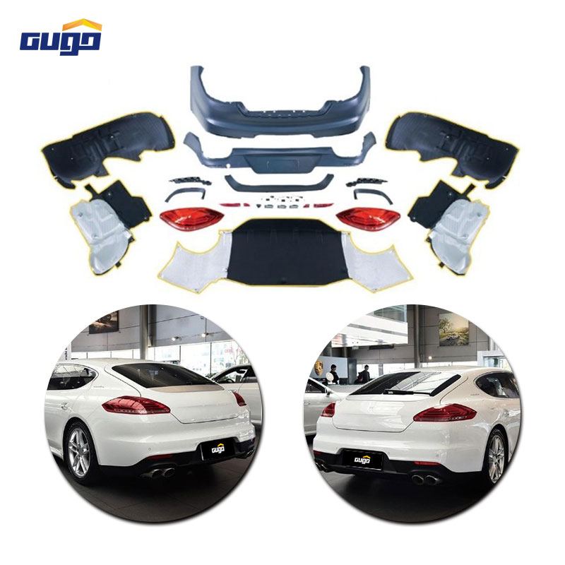 Bodykit for 14-16 Panamera 970.2 rear bumper assembly