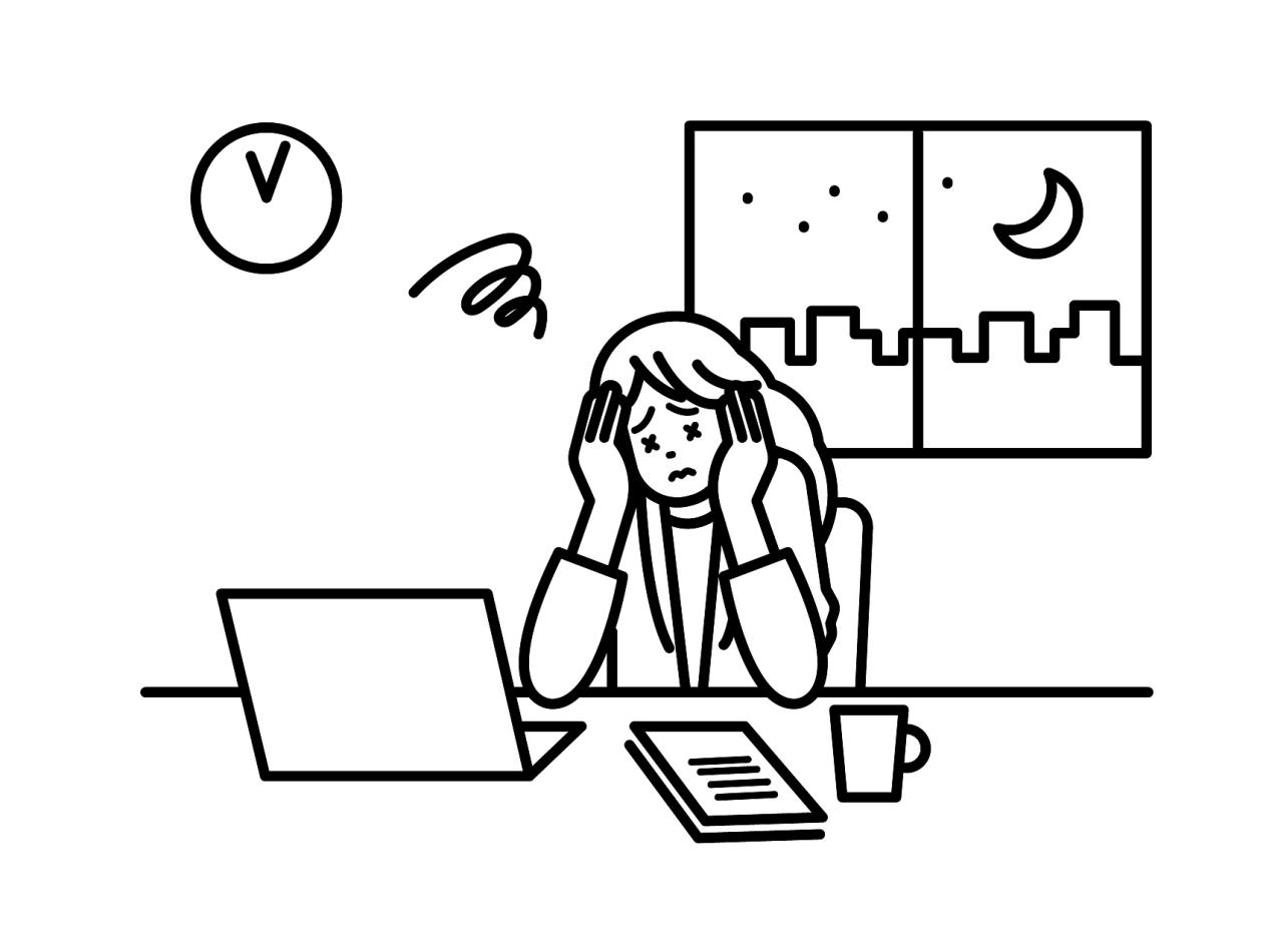 Поздний отход ко сну и ухудшение здоровья: многочисленные тревожные сигналы от организма.