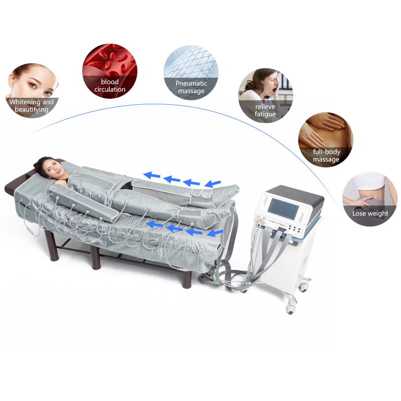 48-камерный аппарат для прерывистой пневматической компрессии для целевых зон тела, полного похудения и снижения веса, модель B-8350E