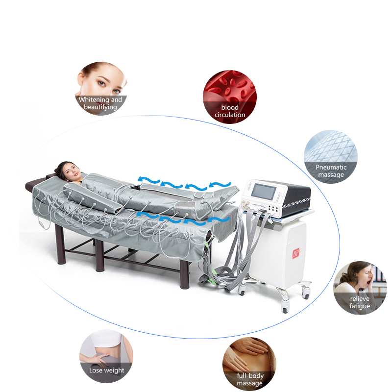48-камерный аппарат для прерывистой пневматической компрессии для целевых зон тела, полного похудения и снижения веса, модель B-8350E