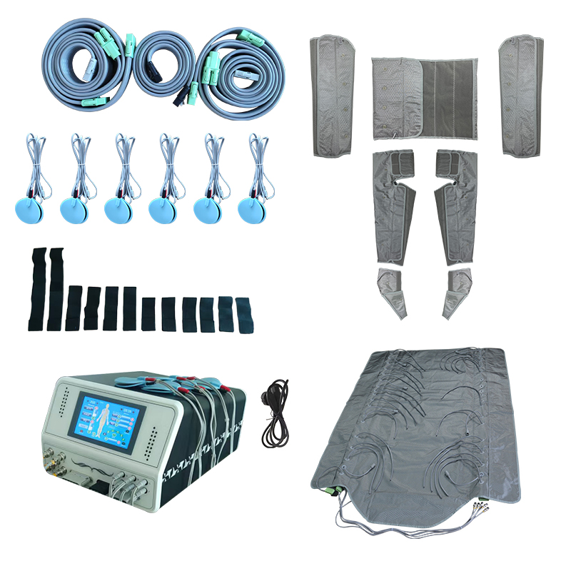 48-камерный аппарат для прерывистой пневматической компрессии для целевых зон тела, полного похудения и снижения веса, модель B-8350E