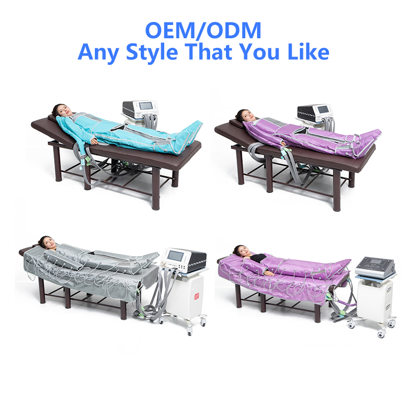 48-камерный аппарат для прерывистой пневматической компрессии для целевых зон тела, полного похудения и снижения веса, модель B-8350E