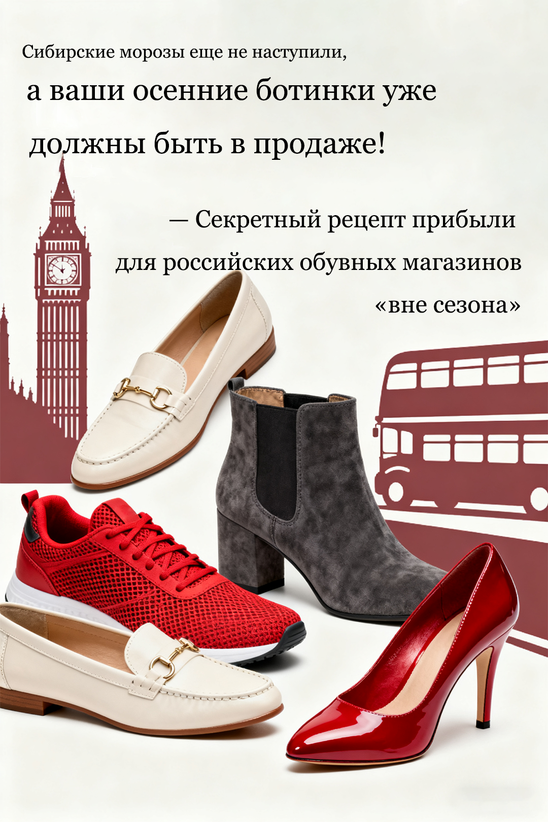 Секретный рецепт прибыли для российских обувных магазинов «вне сезона»