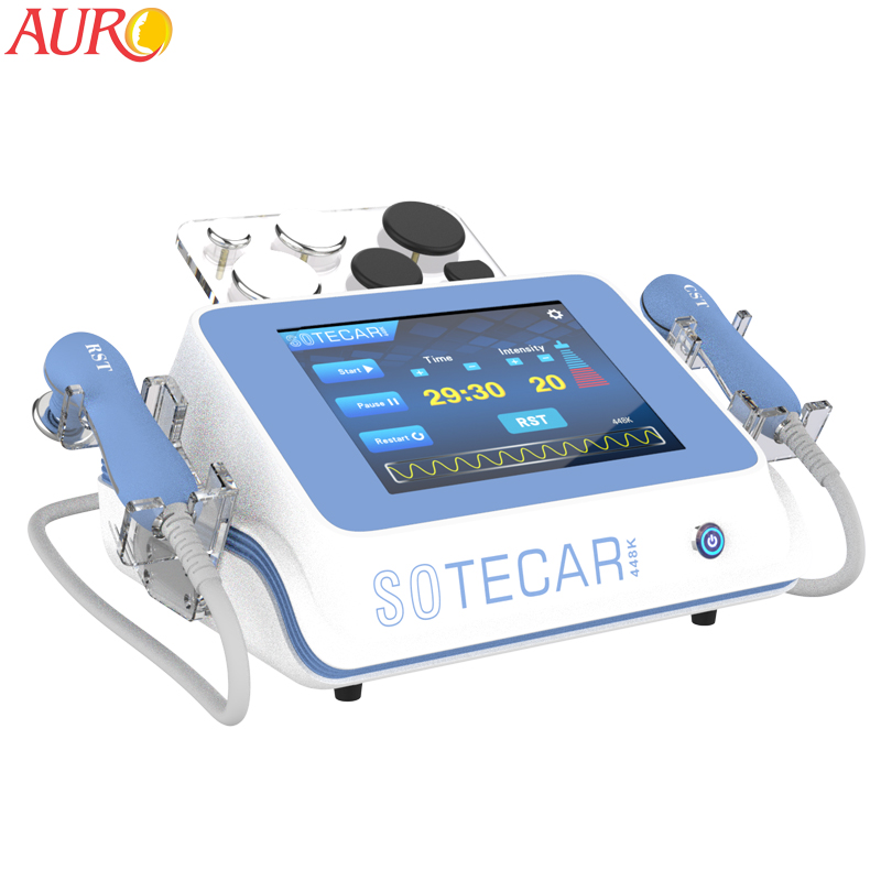 Au-23W Tecar 448K Радиочастотный Cet Ret Физиотерапия Tecar для снятия боли