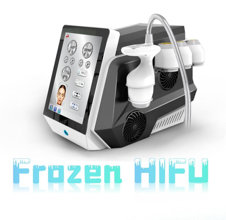 Au-A55 Аппарат для безболезненного похудения с помощью ледяного HIFU 8D/9D удаления морщин Frozen Smas для лифтинга лица