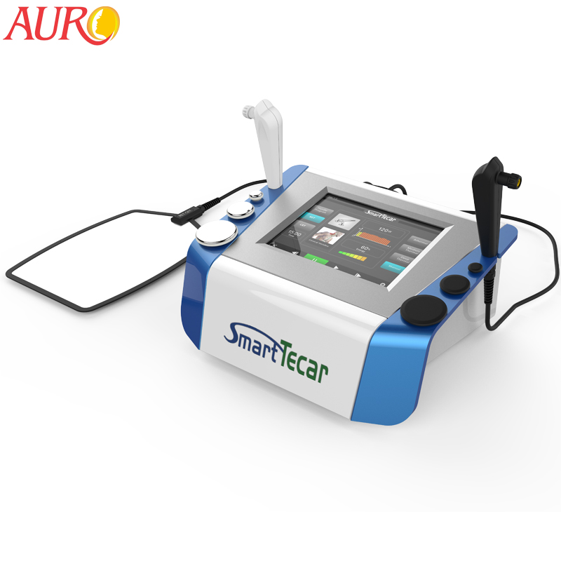 Au-IP01 Smart Tecar 448 кГц Физиотерапевтическое Терапевтическое Cet Ret RF Радиочастотное Оборудование Для Облегчения Боли