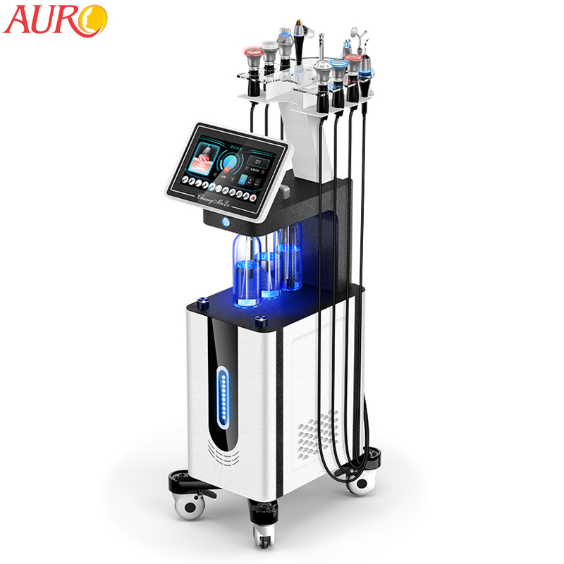 Au-M101 Аппарат для кислородной очистки 11 в 1 Alice Hydro Beauty для гидродермабразии лица и микродермабразии