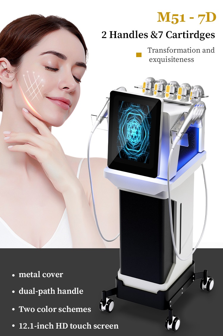 Аппарат Deep Heat 7D HIFU для коррекции фигуры, косметический прибор для похудения, подтяжки лица.