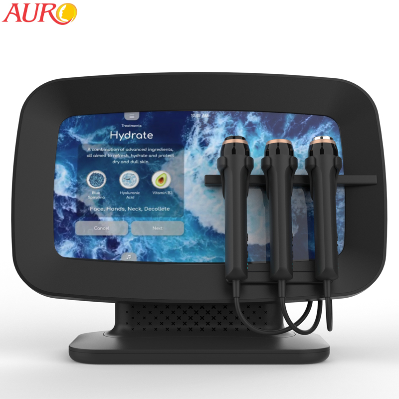 Аппарат для 3-в-1 гидрооксигенационного пилинга Jet Peel с CO2-терапией и микродермабразией лица