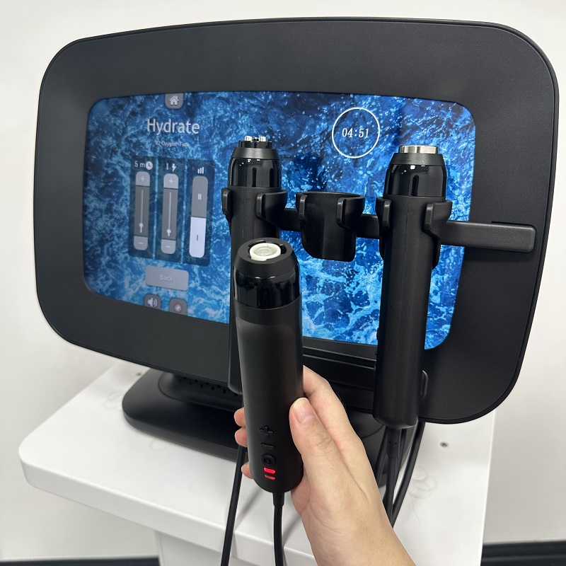 Аппарат для 3-в-1 гидрооксигенационного пилинга Jet Peel с CO2-терапией и микродермабразией лица