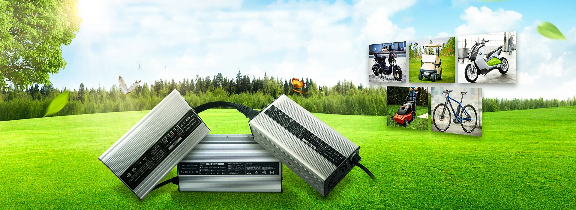 Зарядное устройство 30A для аккумулятора 24V