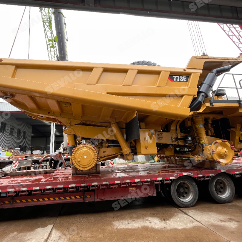 Sevalo поставила карьерный самосвал Caterpillar 773E в Мурманске: Мощь и Эффективность для Заполярья