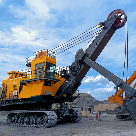 Первый экскаватор TZ WK-10C в Центральной Азии успешно прошел запуск!