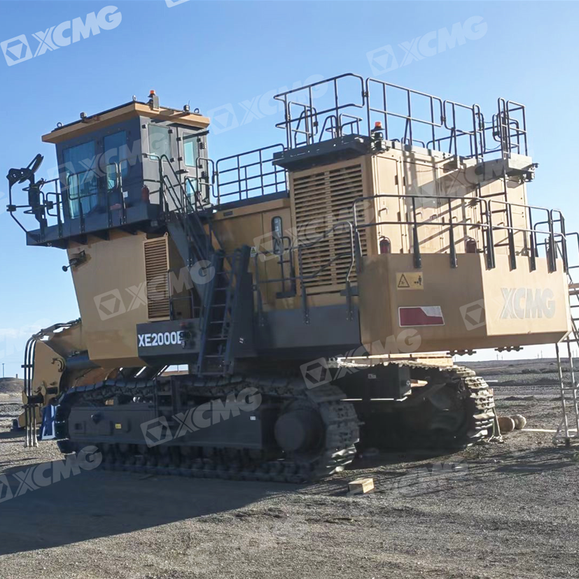 Экскаватор XCMG XE2000 введен в эксплуатацию на угольном разрезе в Иркутске, устанавливая новый эталон эффективности горных работ