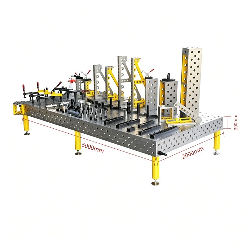 3D Гибкая сварочная платформа с оснасткой
